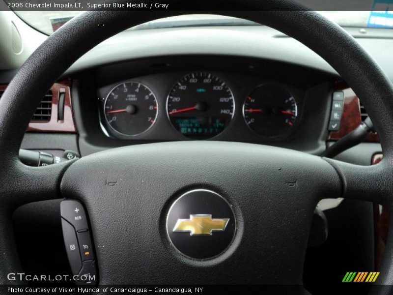 Superior Blue Metallic / Gray 2006 Chevrolet Impala LT