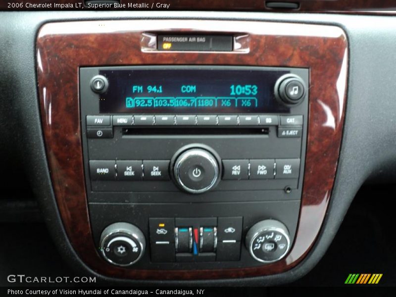 Superior Blue Metallic / Gray 2006 Chevrolet Impala LT
