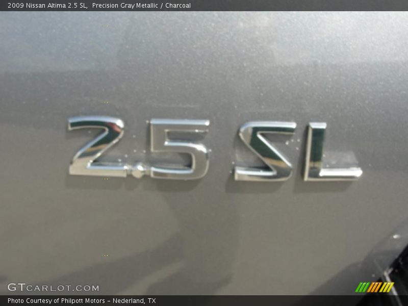 Precision Gray Metallic / Charcoal 2009 Nissan Altima 2.5 SL