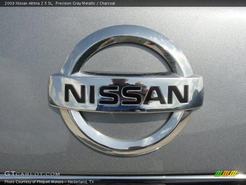Precision Gray Metallic / Charcoal 2009 Nissan Altima 2.5 SL
