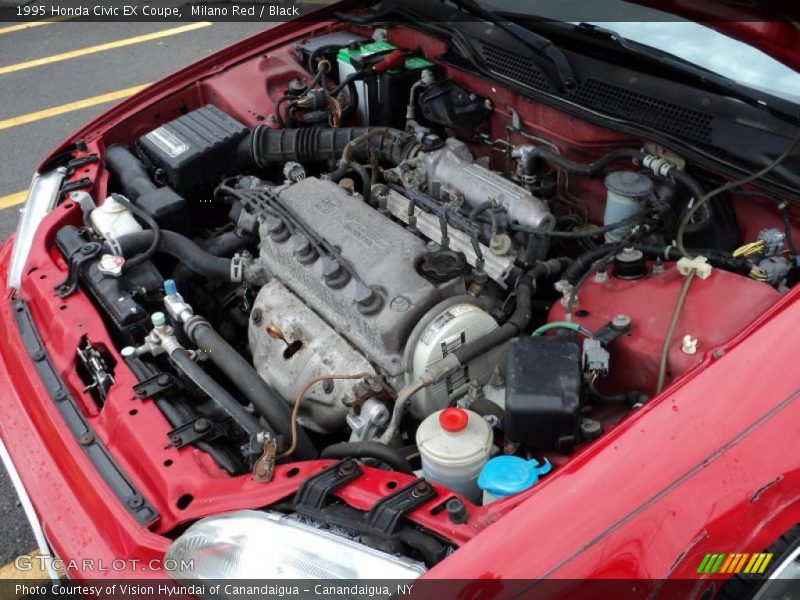  1995 Civic EX Coupe Engine - 1.5L SOHC 16V 4 Cylinder