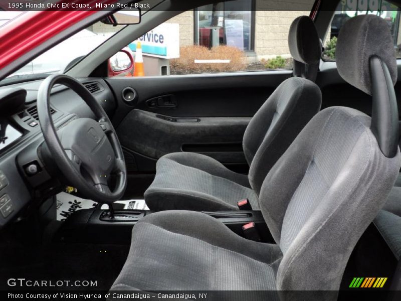  1995 Civic EX Coupe Black Interior