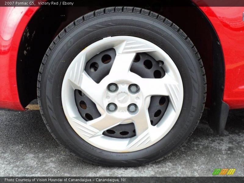 Victory Red / Ebony 2007 Pontiac G5