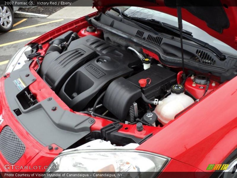 Victory Red / Ebony 2007 Pontiac G5