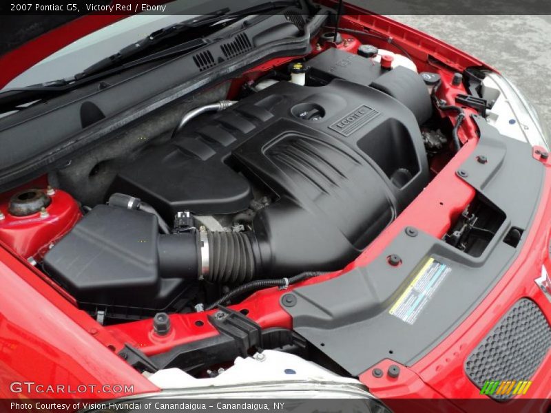 Victory Red / Ebony 2007 Pontiac G5