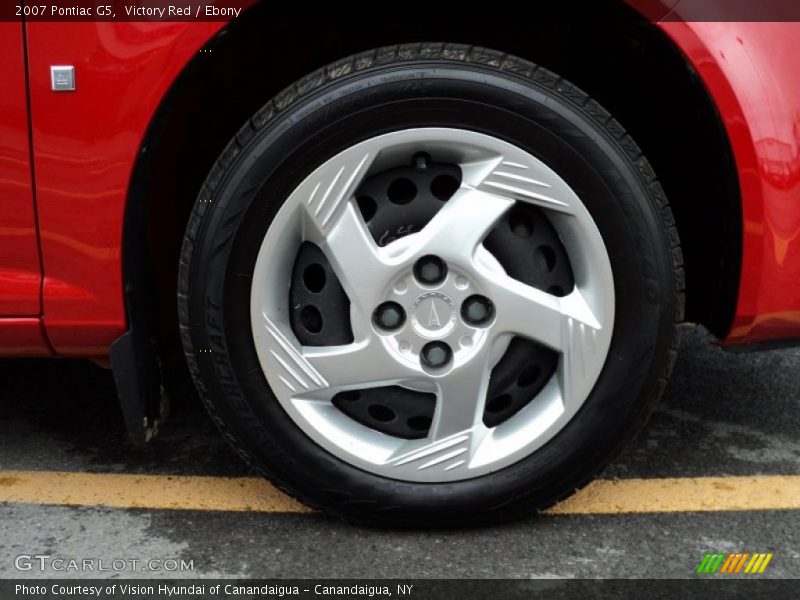 Victory Red / Ebony 2007 Pontiac G5