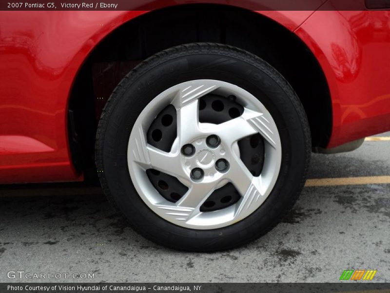 Victory Red / Ebony 2007 Pontiac G5