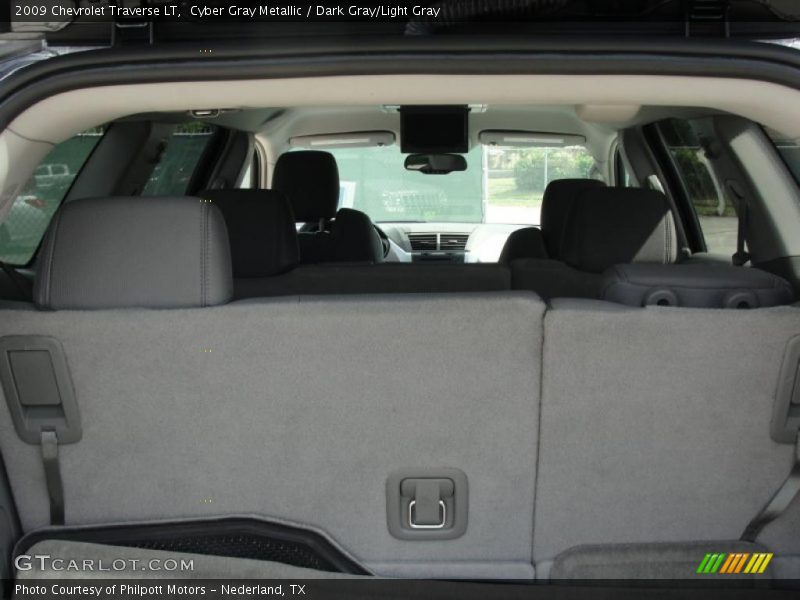 Cyber Gray Metallic / Dark Gray/Light Gray 2009 Chevrolet Traverse LT