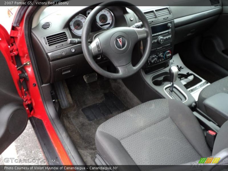 Victory Red / Ebony 2007 Pontiac G5