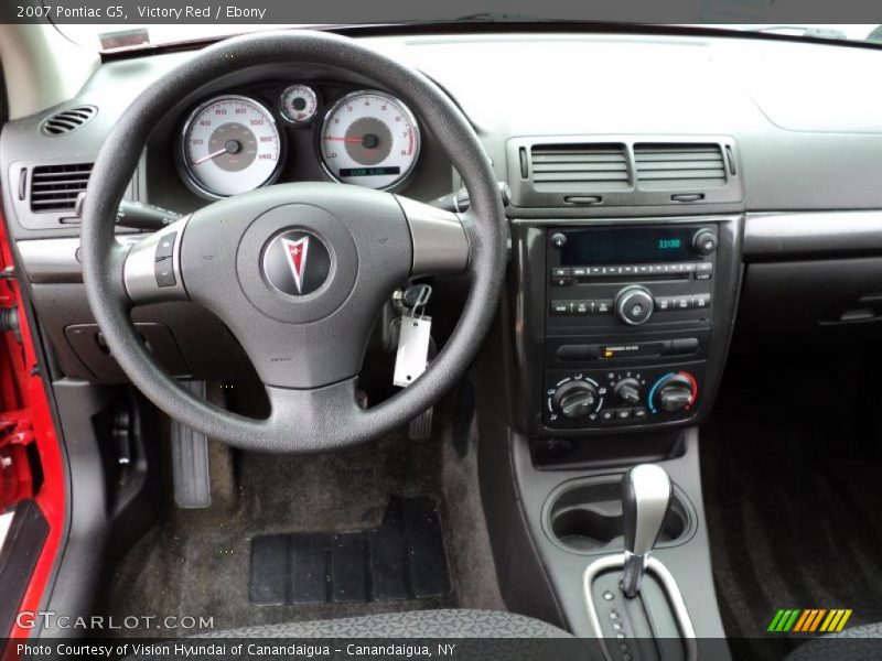 Victory Red / Ebony 2007 Pontiac G5