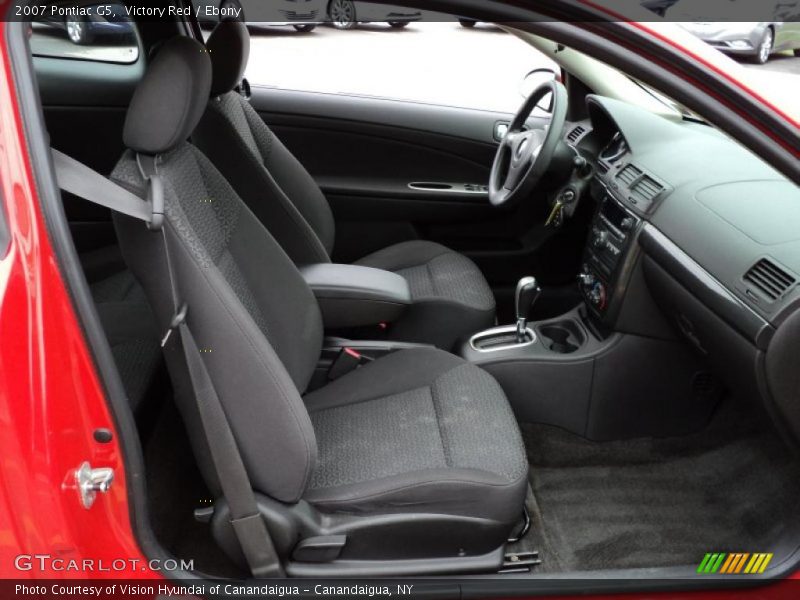 Victory Red / Ebony 2007 Pontiac G5
