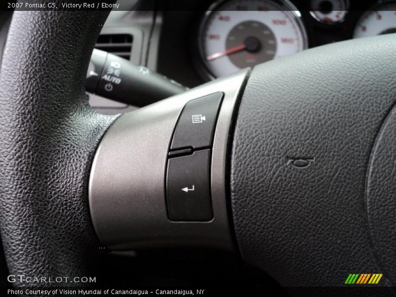 Victory Red / Ebony 2007 Pontiac G5