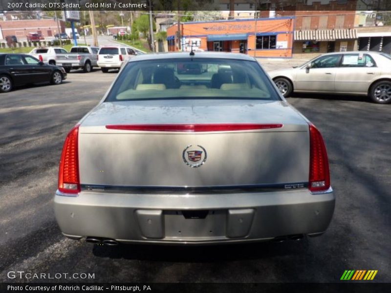 Gold Mist / Cashmere 2007 Cadillac DTS Sedan