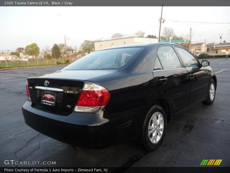 Black / Gray 2005 Toyota Camry LE V6