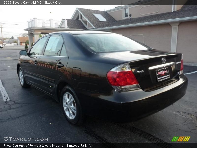 Black / Gray 2005 Toyota Camry LE V6