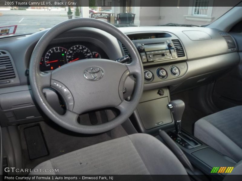 Black / Gray 2005 Toyota Camry LE V6