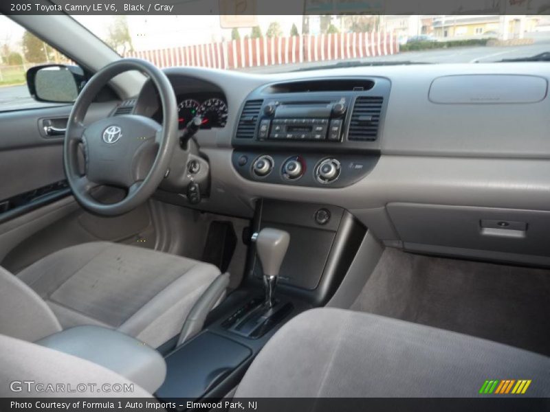 Black / Gray 2005 Toyota Camry LE V6