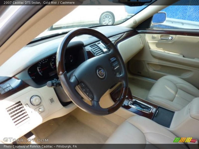 Gold Mist / Cashmere 2007 Cadillac DTS Sedan