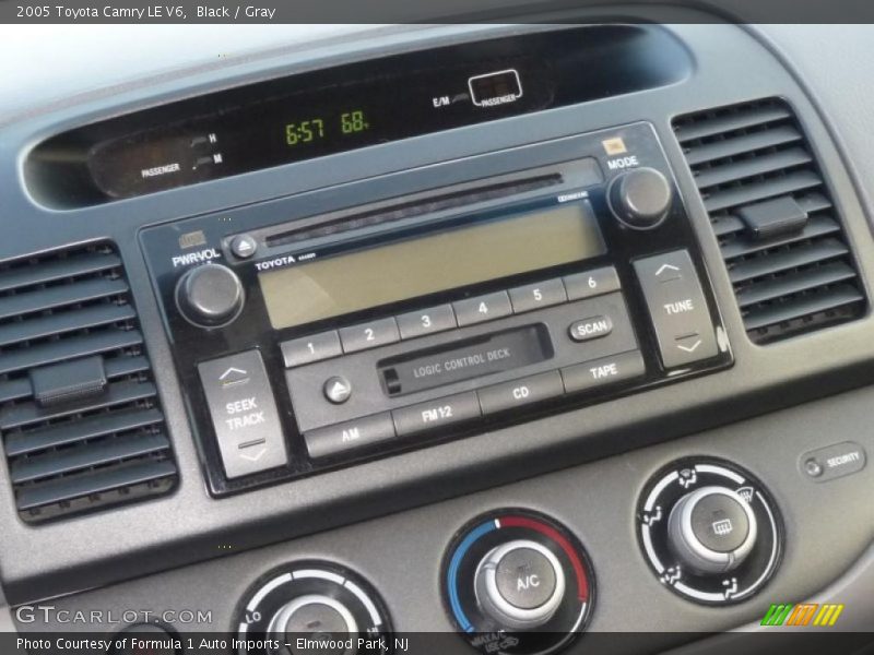 Black / Gray 2005 Toyota Camry LE V6