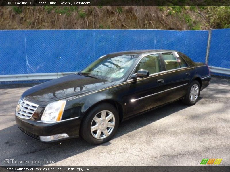 Black Raven / Cashmere 2007 Cadillac DTS Sedan