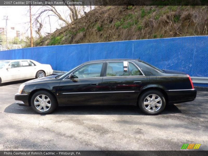 Black Raven / Cashmere 2007 Cadillac DTS Sedan