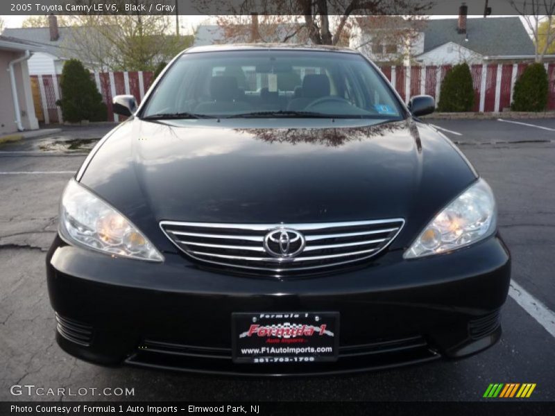 Black / Gray 2005 Toyota Camry LE V6