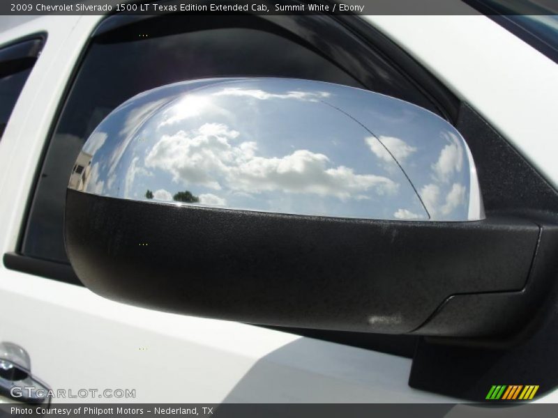 Summit White / Ebony 2009 Chevrolet Silverado 1500 LT Texas Edition Extended Cab