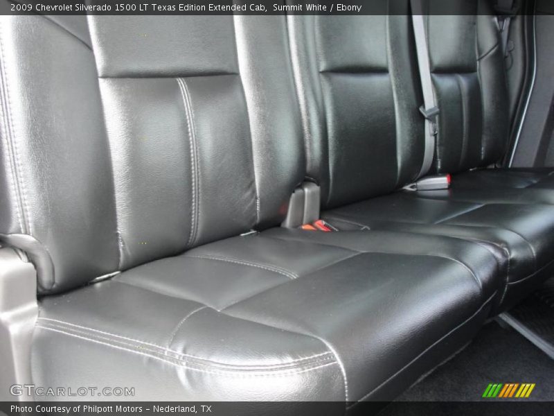 Summit White / Ebony 2009 Chevrolet Silverado 1500 LT Texas Edition Extended Cab