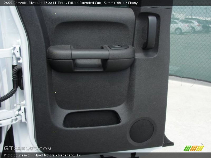 Summit White / Ebony 2009 Chevrolet Silverado 1500 LT Texas Edition Extended Cab
