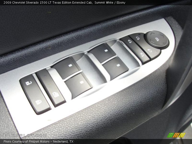 Summit White / Ebony 2009 Chevrolet Silverado 1500 LT Texas Edition Extended Cab