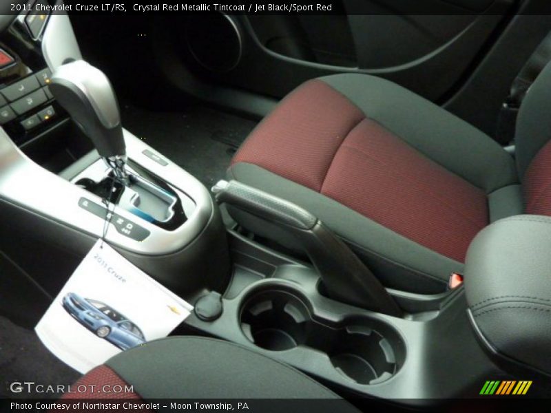 Crystal Red Metallic Tintcoat / Jet Black/Sport Red 2011 Chevrolet Cruze LT/RS