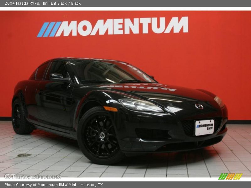 Brilliant Black / Black 2004 Mazda RX-8