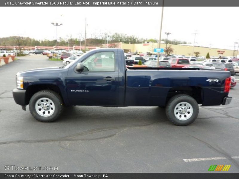  2011 Silverado 1500 Regular Cab 4x4 Imperial Blue Metallic