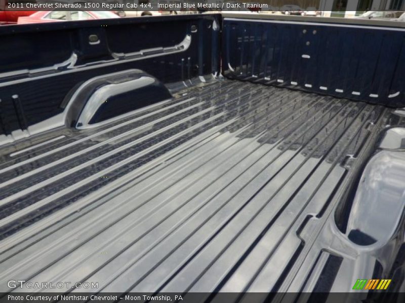Imperial Blue Metallic / Dark Titanium 2011 Chevrolet Silverado 1500 Regular Cab 4x4