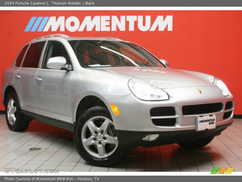 Titanium Metallic / Black 2004 Porsche Cayenne S