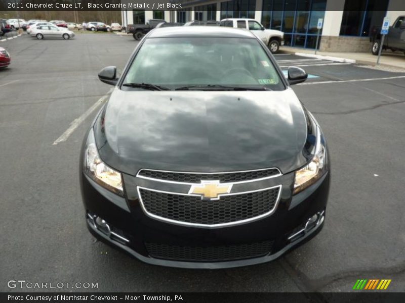 Black Granite Metallic / Jet Black 2011 Chevrolet Cruze LT