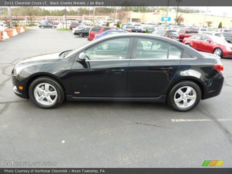 Black Granite Metallic / Jet Black 2011 Chevrolet Cruze LT