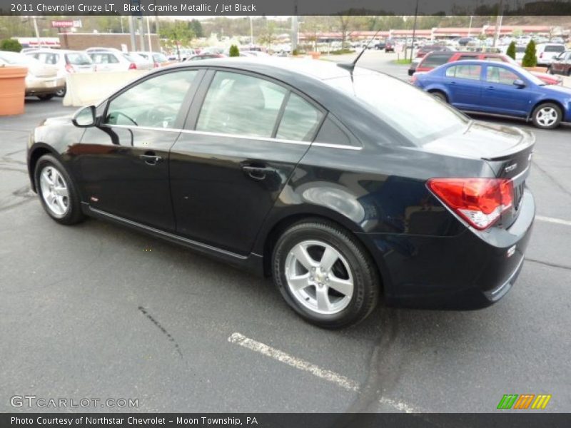 Black Granite Metallic / Jet Black 2011 Chevrolet Cruze LT