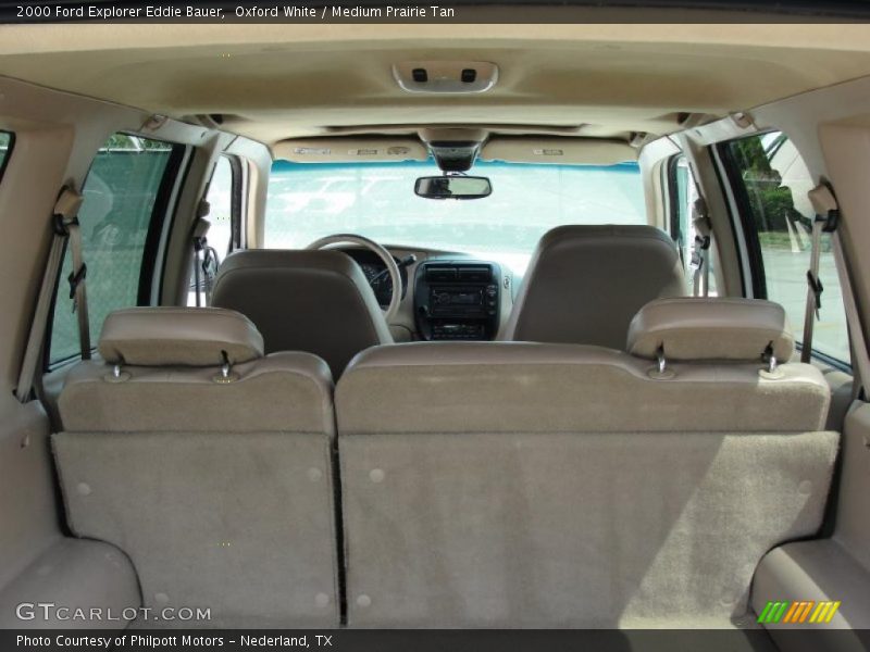 Oxford White / Medium Prairie Tan 2000 Ford Explorer Eddie Bauer