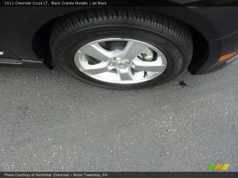 Black Granite Metallic / Jet Black 2011 Chevrolet Cruze LT
