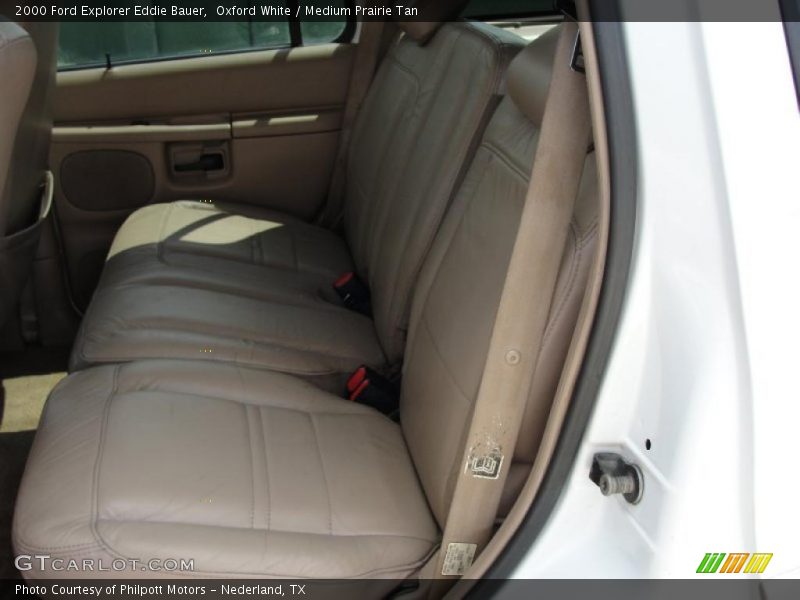 Oxford White / Medium Prairie Tan 2000 Ford Explorer Eddie Bauer