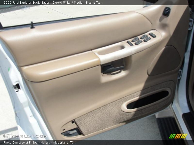 Oxford White / Medium Prairie Tan 2000 Ford Explorer Eddie Bauer