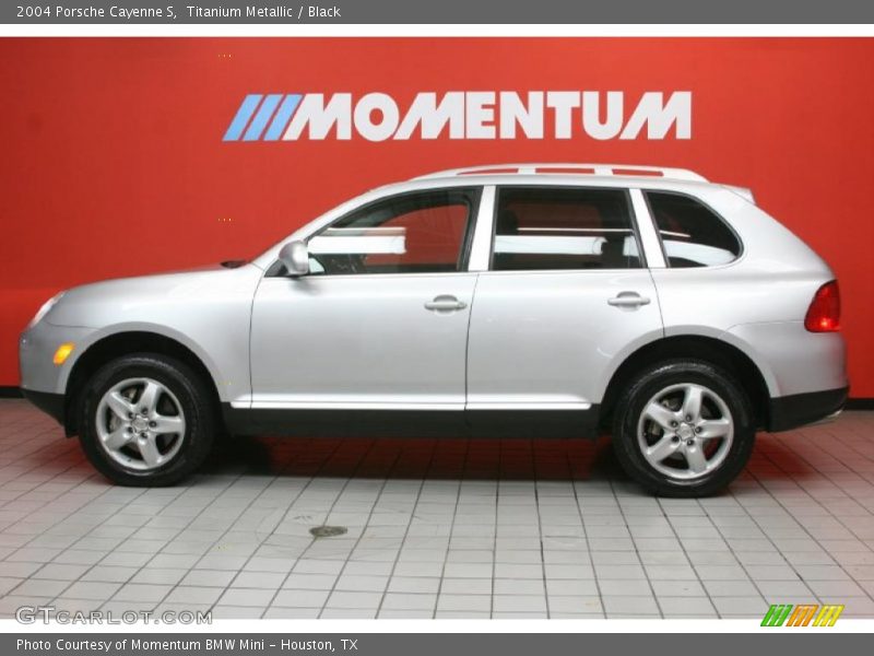 Titanium Metallic / Black 2004 Porsche Cayenne S