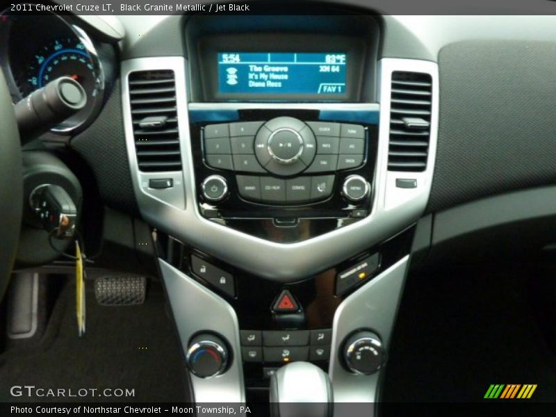 Black Granite Metallic / Jet Black 2011 Chevrolet Cruze LT