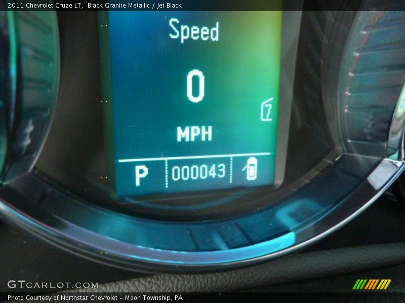 Black Granite Metallic / Jet Black 2011 Chevrolet Cruze LT