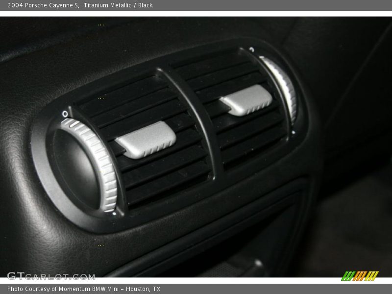 Titanium Metallic / Black 2004 Porsche Cayenne S