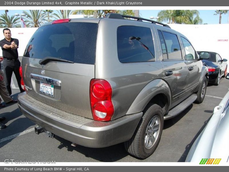 Graphite Metallic / Dark Khaki/Light Graystone 2004 Dodge Durango Limited 4x4