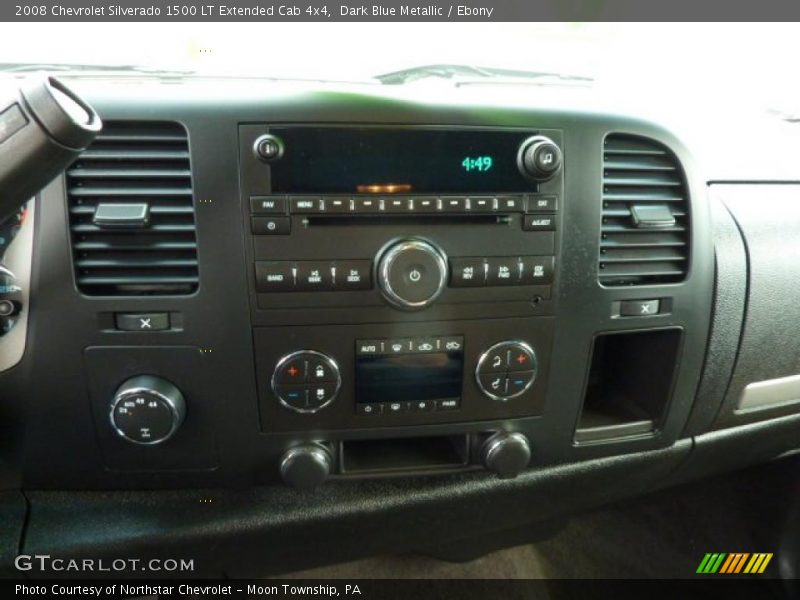 Dark Blue Metallic / Ebony 2008 Chevrolet Silverado 1500 LT Extended Cab 4x4