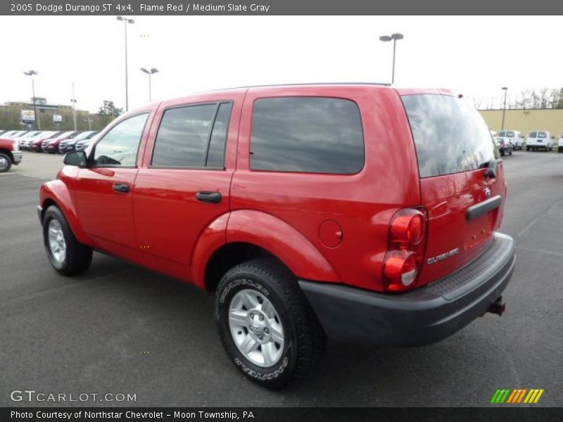 Flame Red / Medium Slate Gray 2005 Dodge Durango ST 4x4