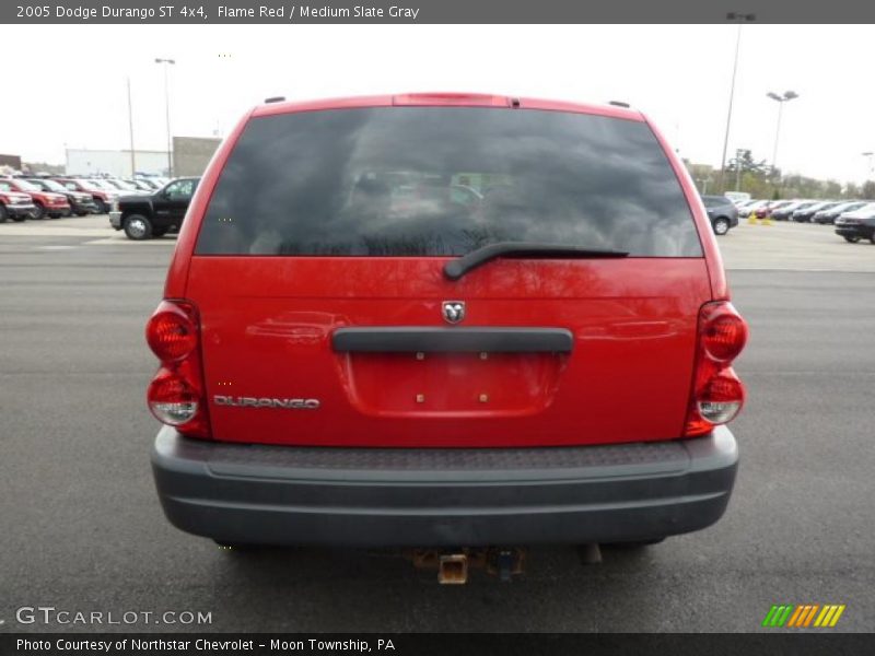 Flame Red / Medium Slate Gray 2005 Dodge Durango ST 4x4